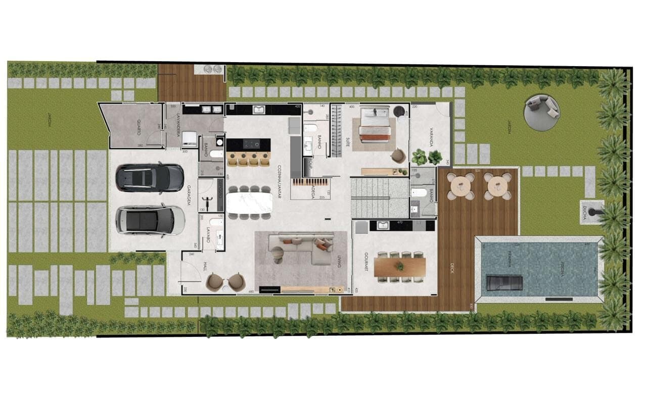 Planta da Casa Costa Laguna